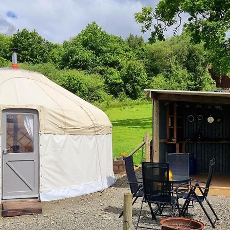 Bronfelen Yurt Hotel Cynghordy Exterior photo