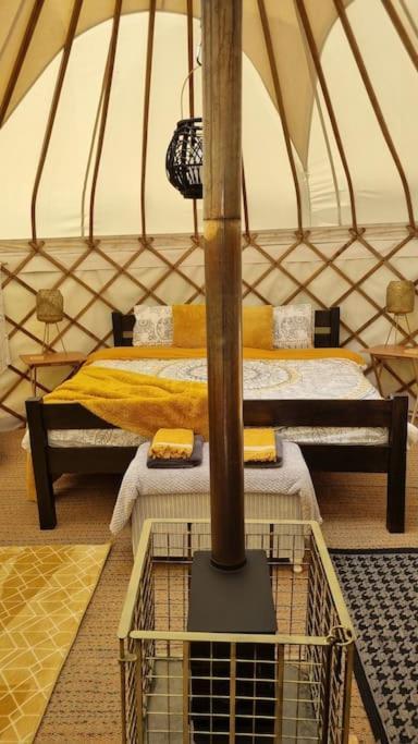 Bronfelen Yurt Hotel Cynghordy Exterior photo