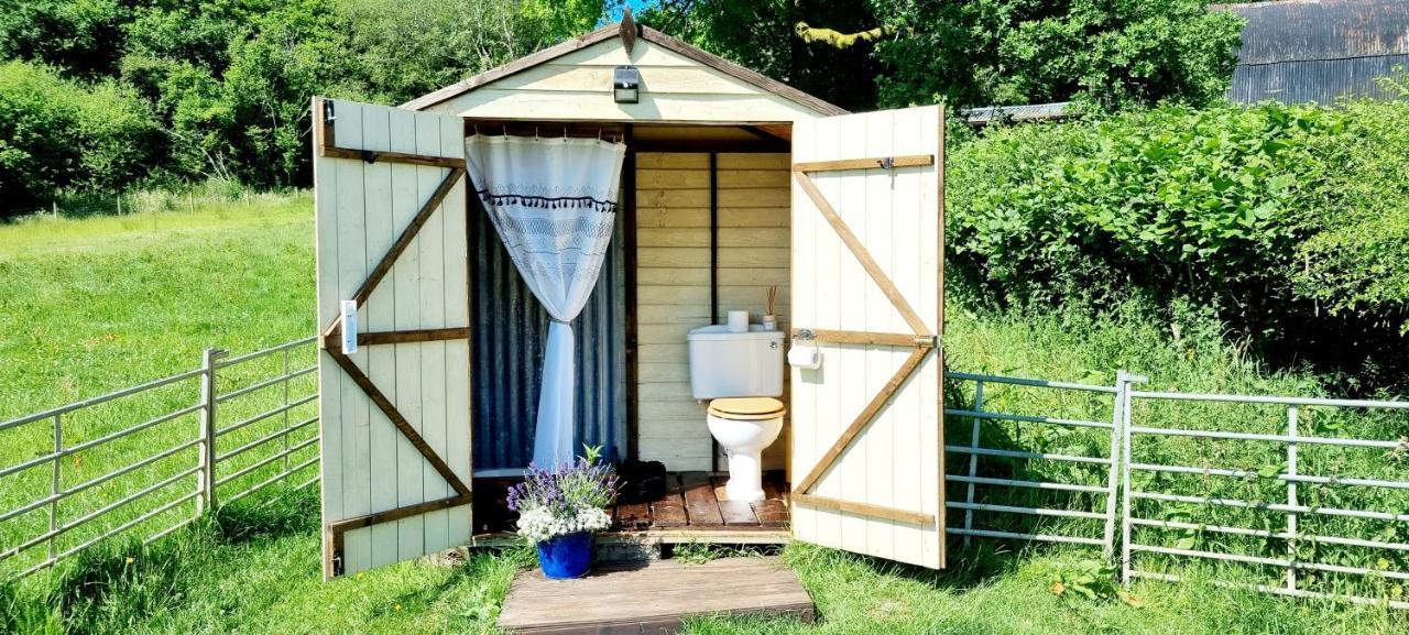 Bronfelen Yurt Hotel Cynghordy Exterior photo